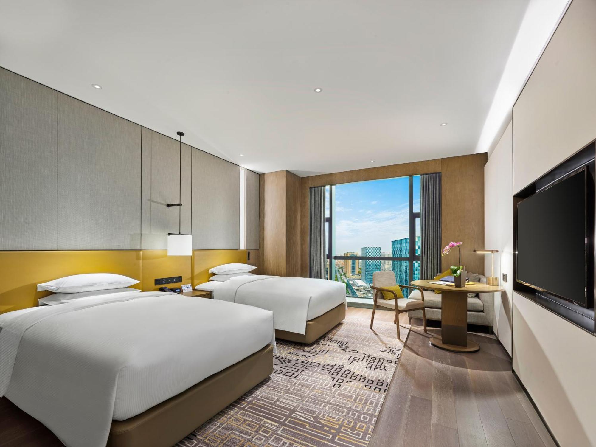 Hilton Jiaxing Hotel Bagian luar foto