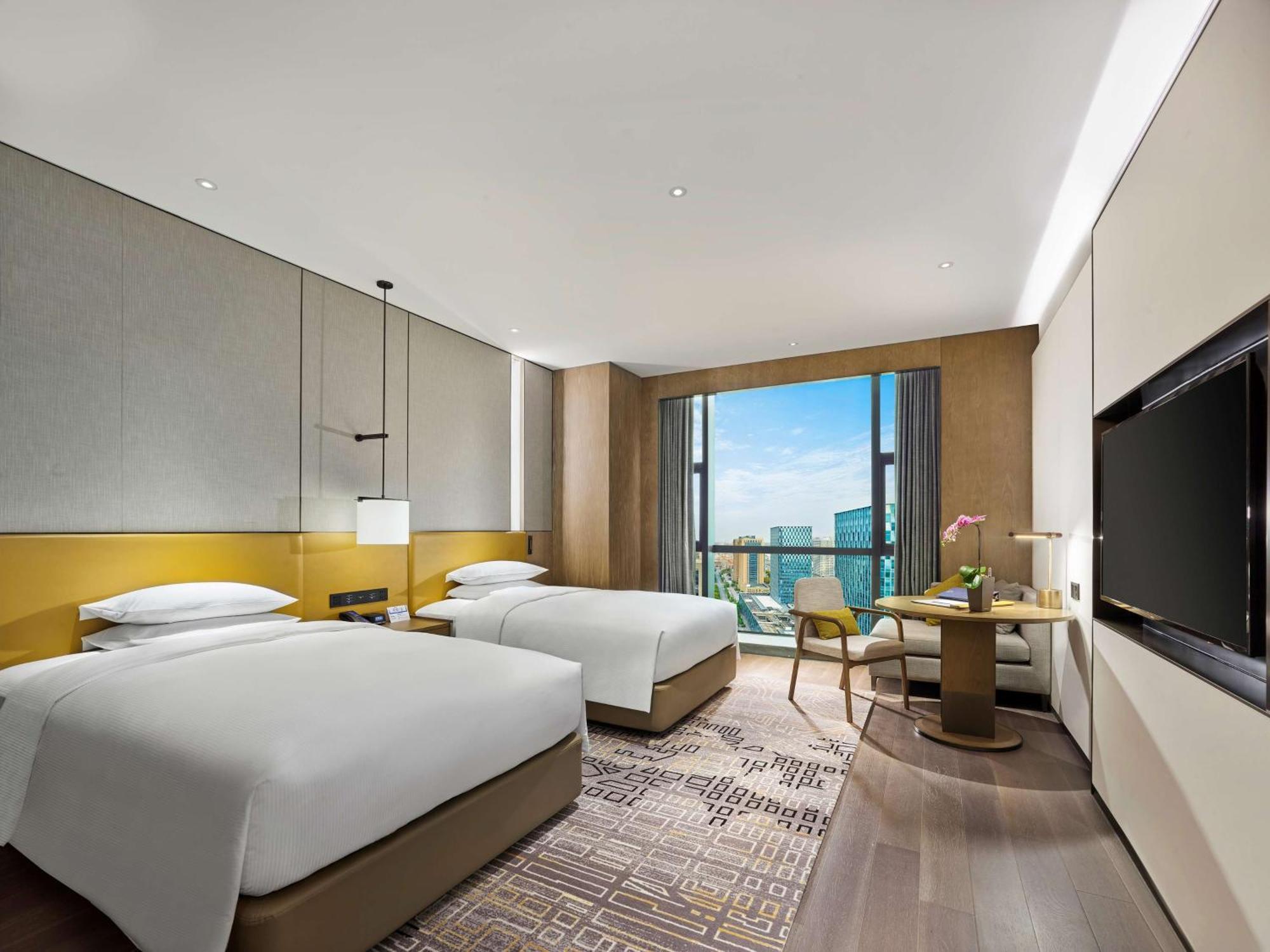 Hilton Jiaxing Hotel Bagian luar foto