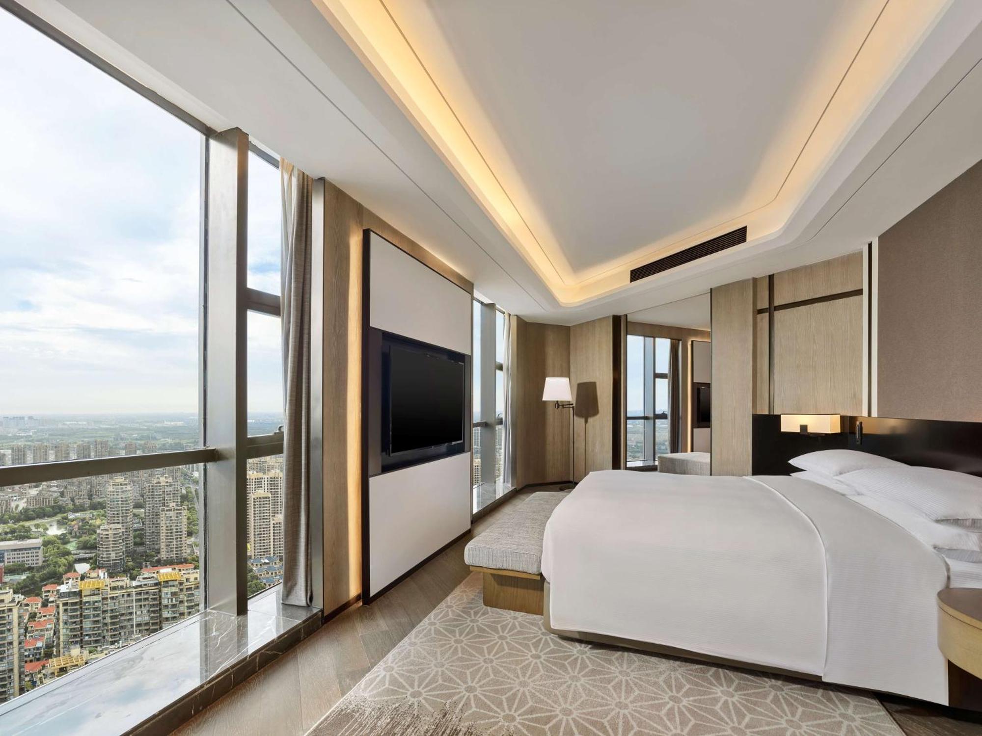 Hilton Jiaxing Hotel Bagian luar foto