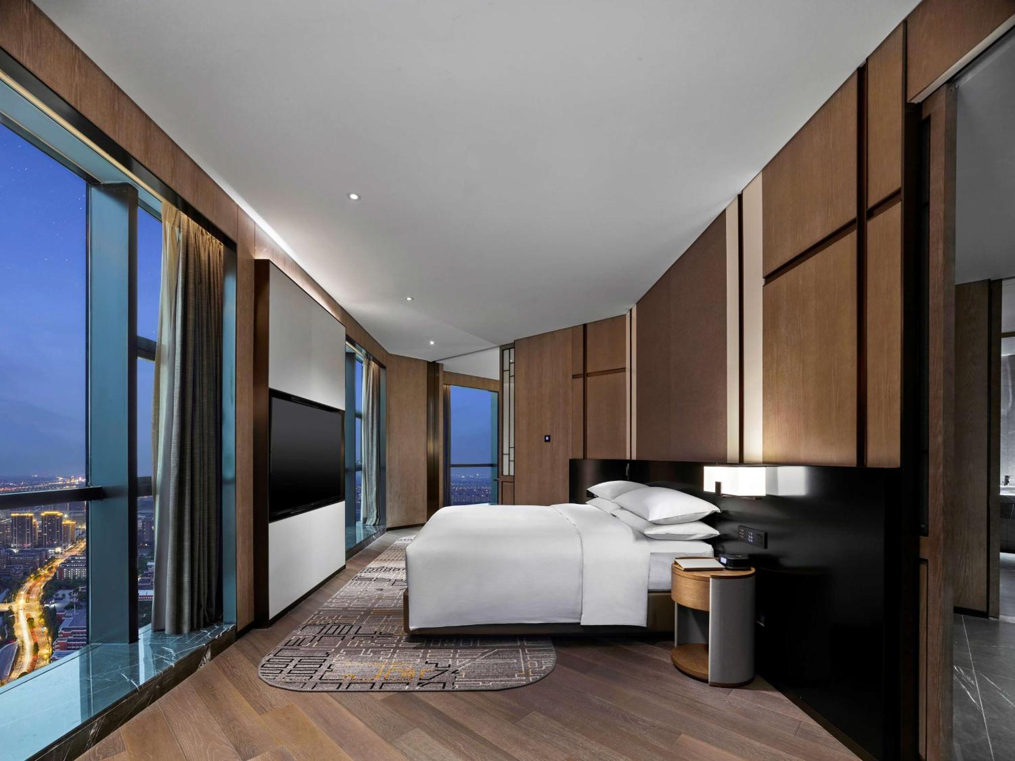 Hilton Jiaxing Hotel Bagian luar foto