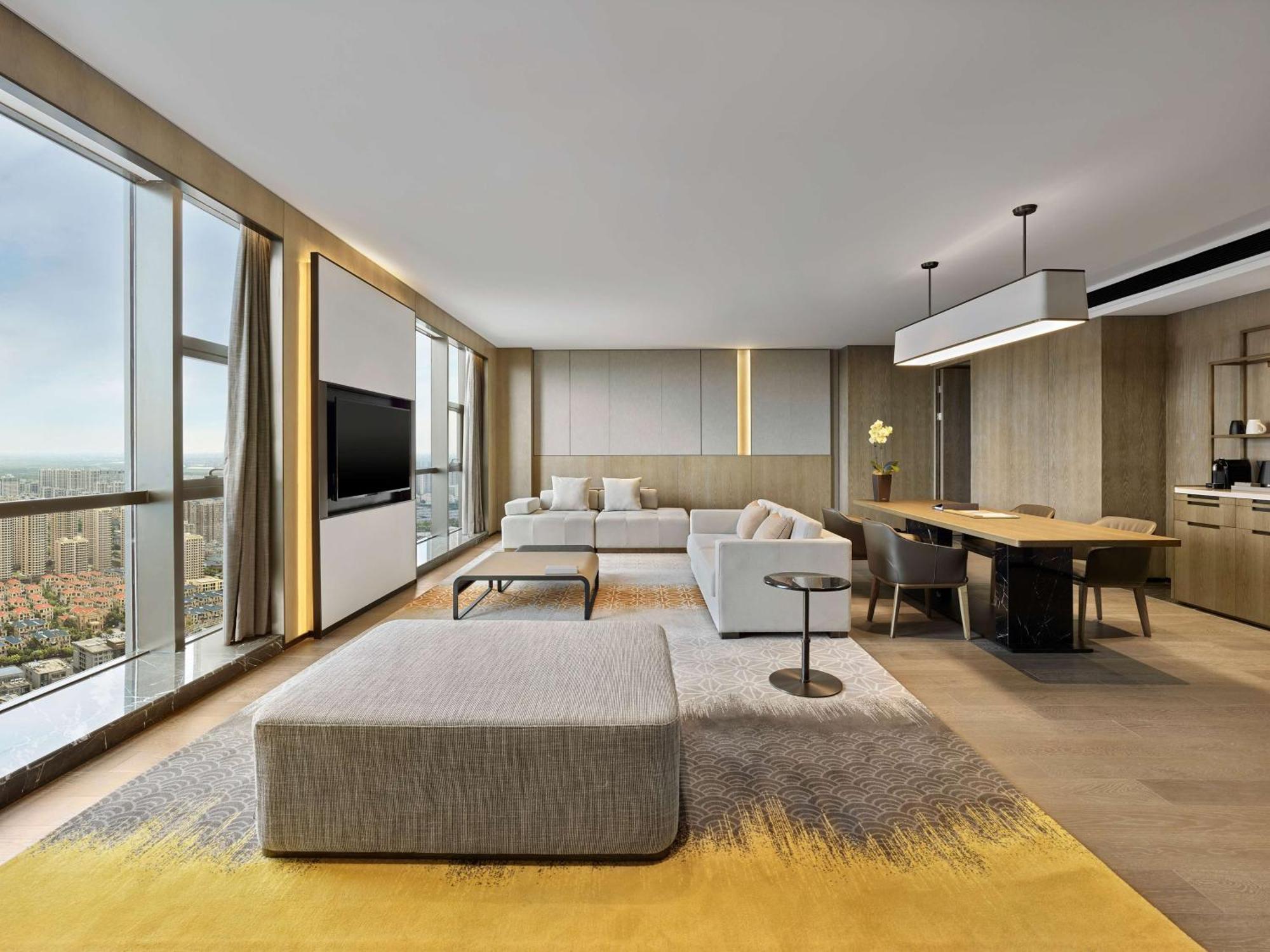 Hilton Jiaxing Hotel Bagian luar foto